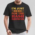 ハッシュブラウンズ I Love Hash Browns面白い食べ物 ハッシュブラウンズ好き Tシャツ 面白い贈り物