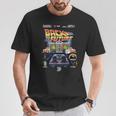 バック・トゥ・ザ・フューチャー 40周年記念ビデオゲームスタイル Tシャツ 面白い贈り物