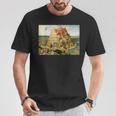 バベルの塔／ピーテル・ブリューゲル【世界の名画】（高精細画質） 美術館アート Tシャツ 面白い贈り物