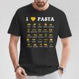 パスタタイプ スパゲッティヌードル イタリア ギフトパスタ Tシャツ 面白い贈り物
