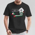 パレスチナ国旗 パレスチナ地図tシャツ メンズ レディース キッズ ボーイズ ガールズ Tシャツ 面白い贈り物