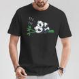 パンダシャツ メンズ レディース キッズ パンダ 恋人 ギフト パンダ パンダ Tシャツ 面白い贈り物