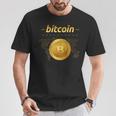 ビットコインシャツ ビットコインロゴ 暗号シャツ 暗号ギフト ビットコイン Tシャツ 面白い贈り物