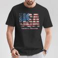 ビンテージ 愛国心あふれるアメリカ国旗 Usa メンズ レディース キッズ ギフト Tシャツ 面白い贈り物