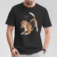 ビーグルシャツ ビーグルtシャツ Love Is Dog Mom Dad 子犬 ペット キュート Tシャツ 面白い贈り物