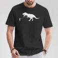 ファニーt-Rex ウォーキング恐竜 ティラノサウルスレックス Tシャツ 面白い贈り物