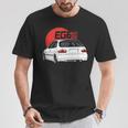 ホワイトハッチシビック Eg6-クラシック Jdm Tシャツ 面白い贈り物
