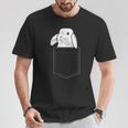 ポケットうさぎ ウサギ好き うさぎ好き うさぎの飼い主 おもしろ うさぎ 兎 Tシャツ 面白い贈り物