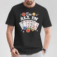 ポーカー 私はオールイン Tシャツ 面白い贈り物