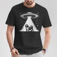 ラサ・アプソ・マム・ダッド・ドッグ-面白いエイリアンufo Tシャツ 面白い贈り物