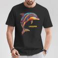 ラハイナ マウイ ハワイ ティー ハワイアン ダイビング バケーション イルカ Tシャツ 面白い贈り物