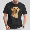ラブラドールレトリバー 犬 モチーフ ペット ラブラドールレトリバー Tシャツ 面白い贈り物