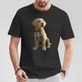 ラブラドール・レトリーバー 犬モチーフ ラブラドール かわいい ラブラドール Tシャツ 面白い贈り物