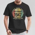 レジェンドは1947年十一月生まれ 誕生日 Tシャツ 面白い贈り物