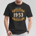 ヴィンテージ 1953 ギフト 男性 女性 長寿祝い 1953年生まれ ユニークな誕生日プレゼント Tシャツ 面白い贈り物