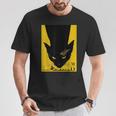 ヴィンテージポスター 黒猫レトロtシャツ Tシャツ 面白い贈り物