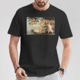 ヴィーナスの誕生 サンドロ・ボッティチェッリ 有名な絵画 Tシャツ 面白い贈り物