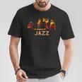 伝説のジャズアーティスト歌手 I Love Jazz Tシャツ 面白い贈り物