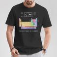 化学猫 元素周期表 Tシャツ 面白い贈り物