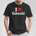 川崎市 I Heart Kawasaki I Love Kawasaki Tシャツ 面白い贈り物