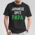 日本スピッツパパ Tシャツ 面白い贈り物