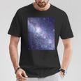 星空・宇宙・銀河《フルビッグプリント》【天体観測シリーズ】おしゃれ かっこいい デザイン Tシャツ 面白い贈り物