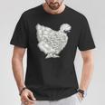 烏骨鶏 Tシャツ 面白い贈り物