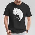 猫 陰陽 反対 調和 エネルギー 子猫 Tシャツ 面白い贈り物