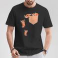 私のポケットファニーで家族のレッドパンダ Tシャツ 面白い贈り物