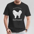 私の親友はサモエドです Tシャツ 面白い贈り物