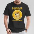 私は面白い暗号通貨のユーモアの前にドージコインに投資しました Tシャツ 面白い贈り物