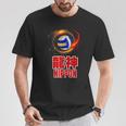 竜神nippon 日本男子バレーボール代表 Japan Menolleyball Tシャツ 面白い贈り物