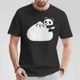 肉まんとパンダ かわいい チャイナ Pork Bunpanda Tシャツ 面白い贈り物
