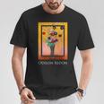 花瓶 オディロン・ルドン 絵画 シンボリズム 花ase Flowers Odilon Redonymbolism Tシャツ 面白い贈り物