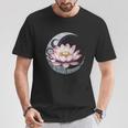 蓮の花 ヨガ 形而上学 Tシャツ 面白い贈り物
