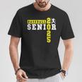野球 シニアナイト 野球 シニア 2025 卒業 15 Tシャツ 面白い贈り物
