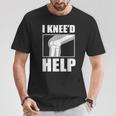 面白いacl膝手術 I Kneed Help 膝半月板ギフト Tシャツ 面白い贈り物