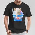 面白いtシャツ チワワ かき氷 イヌ メンズ 犬好き グッズ かわいい おもしろ 面白い 服 ネタ 夏 Tシャツ 面白い贈り物
