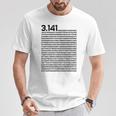 314 円周率の日 数学 非合理数 円周率 Tシャツ 面白い贈り物