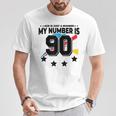 Age Is Just Number スポーツ 90歳 面白い 90歳の誕生日 Tシャツ 面白い贈り物