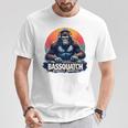 Bassquatch – Groovyasquatch Djデザイン 音楽愛好家向け Tシャツ 面白い贈り物