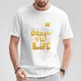 Beer Lover ビールが好きすぎる No Beer No Life 長袖tシャツ Tシャツ 面白い贈り物