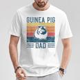 Best モルモット Dad ヴィンテージモルモット Tシャツ 面白い贈り物