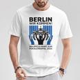 Bielefeld Berlin Pokal Endspiel Cup Final 2025 Football T-Shirt Lustige Geschenke