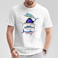 Big Deepea スポーツフィッシュ カジキ 太刀魚 カジキ マグロ Tシャツ 面白い贈り物