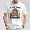 Bòbr Dad Kurwatrongince 1977 Bòbr Kurwa Birthday 長袖tシャツ Tシャツ 面白い贈り物