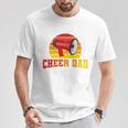 Cheer Dad チアリーディング 父の日 長袖tシャツ Tシャツ 面白い贈り物