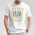 Children'school Child 2025Chool Pens First Day Ofchool 1St Class T-Shirt Lustige Geschenke