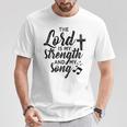 Christian The Lord Myong Mytrength Tシャツ 面白い贈り物