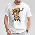 Dabbing Pizza スライス ダンス ピザ 幼児 男の子 ダンス 食通 Tシャツ 面白い贈り物